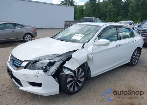 2015 Honda Accord Hybrid Ex-L z USA, uszkodzony, nr VIN 1HGCR6F57FA007282